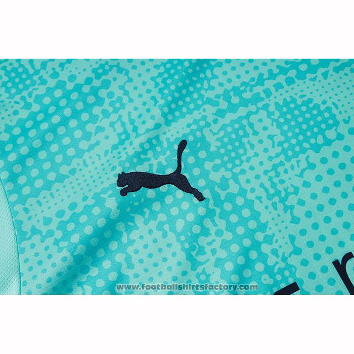 Tracksuit Olympique Marseille Short Sleeve 2025-2026 Green - Shorts